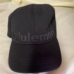 Lululemon RARE Hat Black Logo